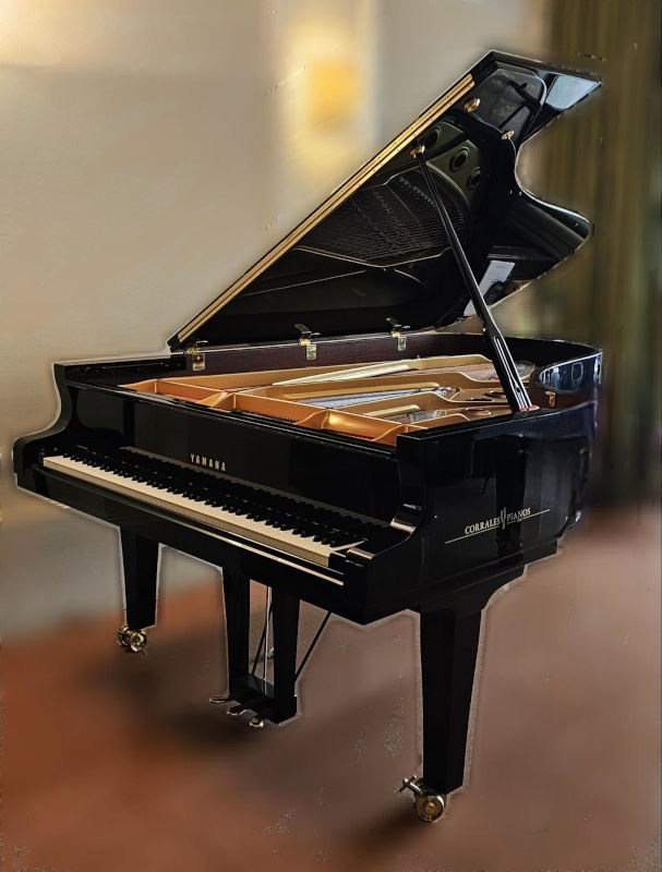 Piano ocasió YAMAHA S7X negre polit