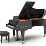 Imagen piano de cola BÖSENDORFER modelo estándar 225 color negro