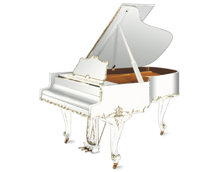 Imagen piano de cola GROTRIAN. Edición especial modelo rokoko