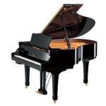 Imagen piano de cola YAMAHA CX Series. Modelo C2X color negro pulido sistema SILENT