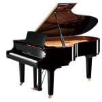 Imagen piano de cola YAMAHA CX Series. Modelo C5X color negro pulido