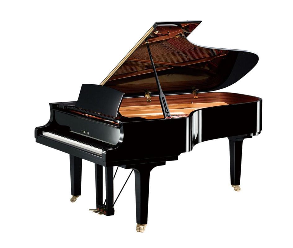 Imagen piano de cola YAMAHA CX Series. Modelo C7X color negro pulido