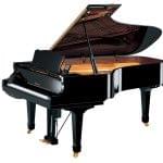 Imagen piano de cola YAMAHA CX Series. Modelo C7X color negro pulido sistema DISKLAVIER