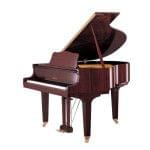 Imagen piano de cola YAMAHA serie estudio. Modelo GB1 color caoba pulido