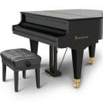 Imagen piano de cola BÖSENDORFER modelo 155 cerrado