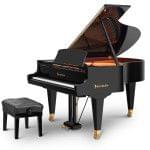 Imagen piano de cola BÖSENDORFER modelo estándar 185 color negro con banqueta