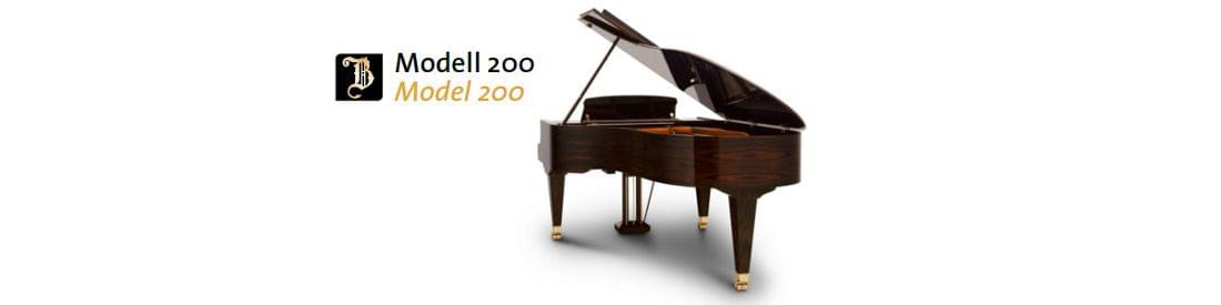 Imagen piano de cola BÖSENDORFER modelo 200 