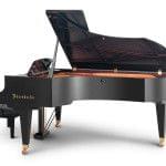 Imagen piano de cola BÖSENDORFER modelo 225 vista lateral posterior