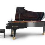 Imagen piano de cola BÖSENDORFER modelo 290 Imperial con banqueta vista lateral