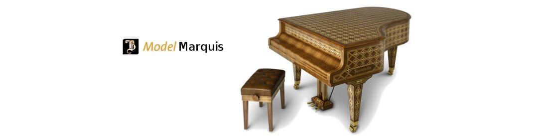 Imagen piano de cola BÖSENDORFER modelo de diseño Marquis 