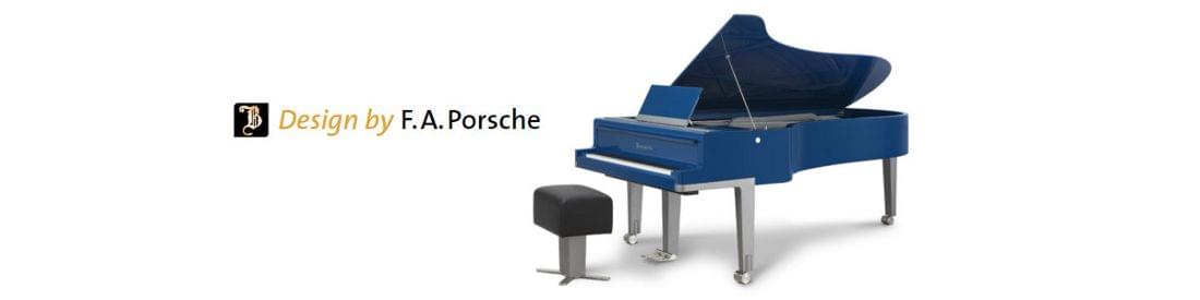 Imagen piano de cola BÖSENDORFER modelo de diseño F.A. Porsche 