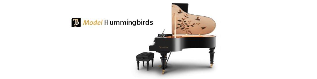 Imagen piano de cola BÖSENDORFER modelo especial Hummingbirds 