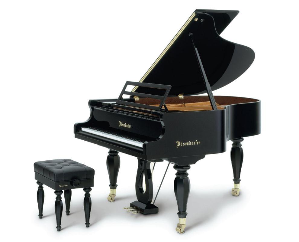 Imagen piano de cola BÖSENDORFER modelo especial Schubert con banqueta
