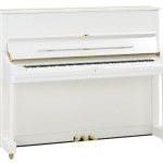 Imagen piano vertical YAMAHA U Series. Modelo U1. Color blanco pulido