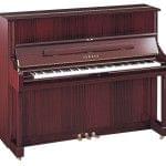 Imagen piano vertical YAMAHA U Series. Modelo U1. Color caoba pulido