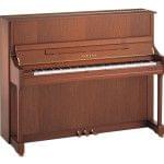 Imagen piano vertical YAMAHA U Series. Modelo U1. Color nogal oscuro poro abierto