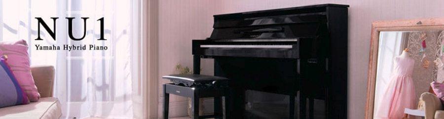 Imagen promocional YAMAHA piano hibrido modelo NU1