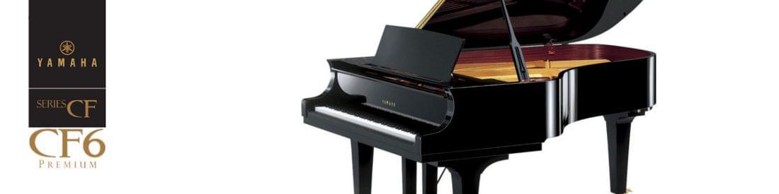 Imagen piano de cola artesanal YAMAHA premium CF Series. Modelo CF6