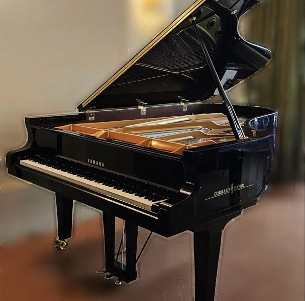 Piano ocasión YAMAHA S7X negro pulido