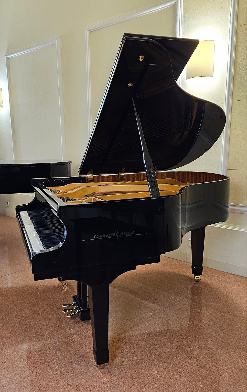 Piano de cola ocasión Tadashi color negro brillante