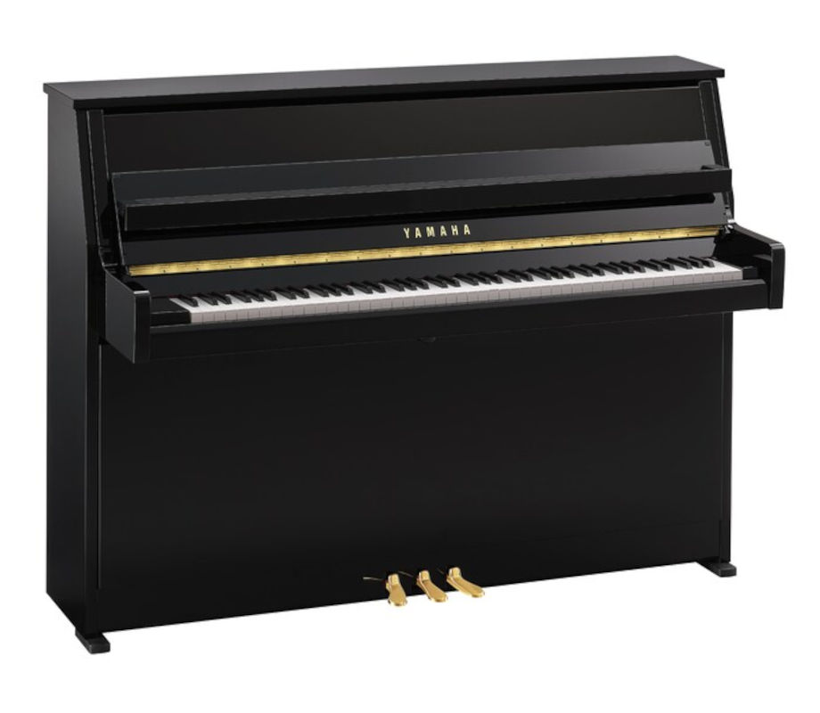 Piano vertical Yamaha B Series modelo b10 negro pulido
