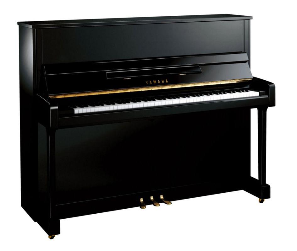 Piano vertical YAMAHA. B Series model B3 color negro pulido