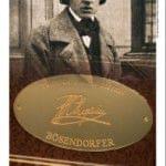 Cartel promocional BÖSENDORFER con Frédéric Chopin