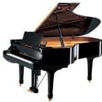 Imagen piano de cola YAMAHA CX Series. Model C6X color negro pulido sistema DISKLAVIER